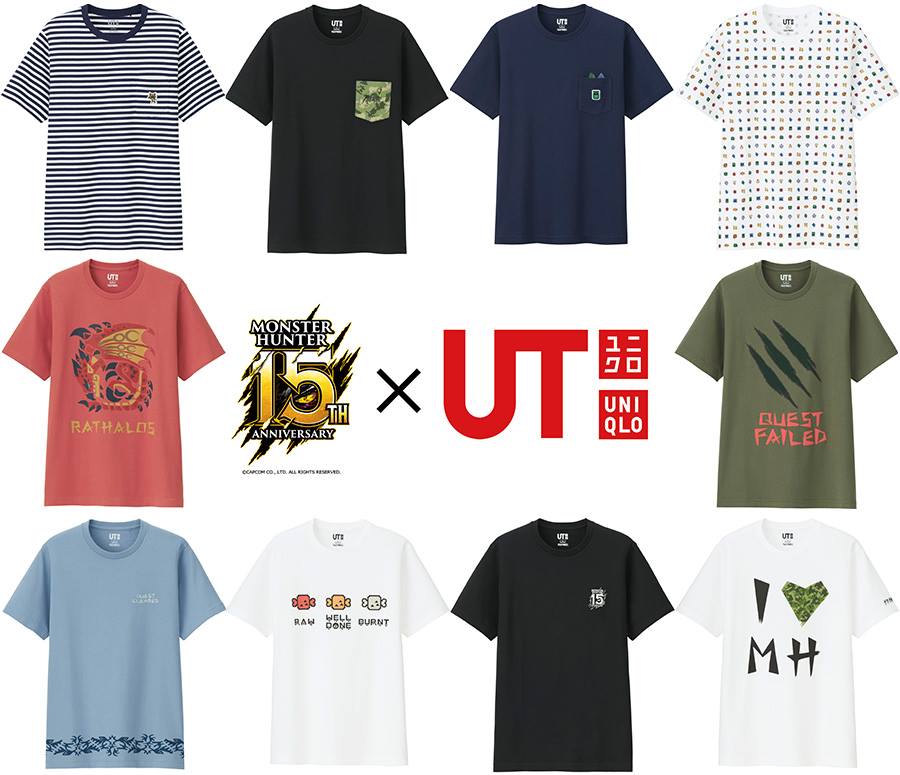 uniqlo monster hunter