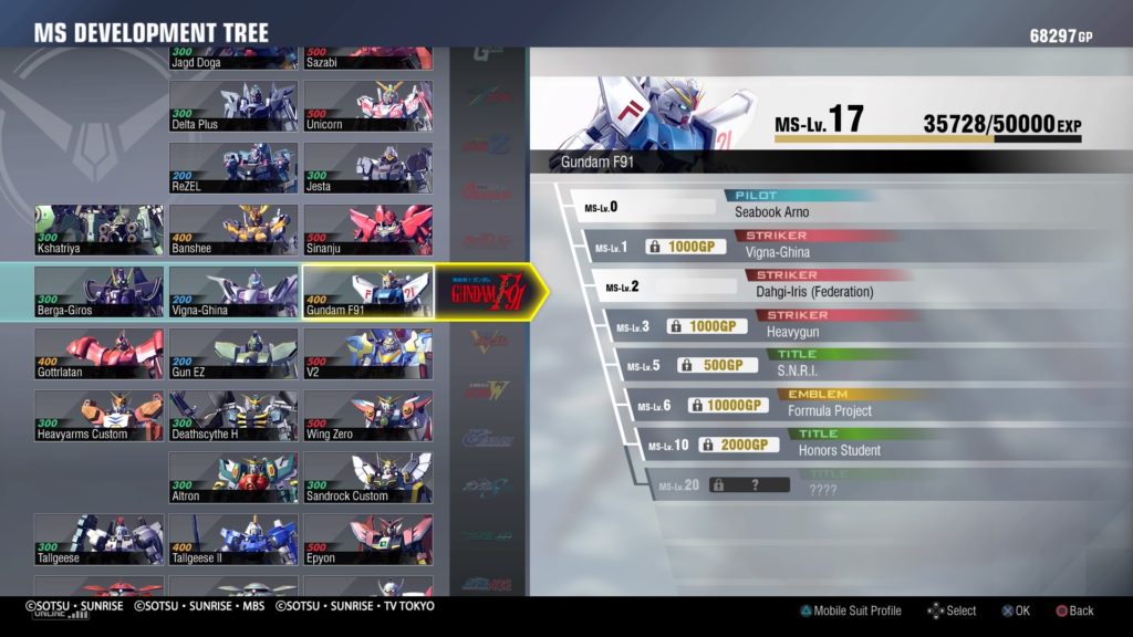 gundam versus 2 player